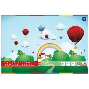 PAPIER KOLOROWY SAMOPPRZYLEPNY, B4, INTERDRUK