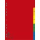 PRZEKŁADKI DONAU, PP, A4, 230X297MM, 1-5, MIX KOLORÓW