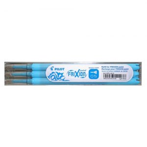 WKŁAD DO DŁUGOPISU WYMAZYW. FRIXION POINT, 0,5MM, LAZUROWY