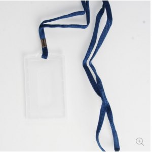 Identyfikator z taśmą OPUS