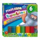 PLASTELINA BAMBINO, 6 KOLORÓW, MAJEWSKI