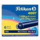 NABOJE DO PIÓR, KRÓTKIE, PELIKAN, BLUE-BLACK