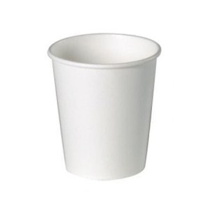 KUBEK PAPIEROWY BIAŁY, WIELORAZOWY 250ML, 50 SZTUK