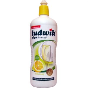 PŁYN DO MYCIA NACZYŃ LUDWIK, CYTRYNA 900G