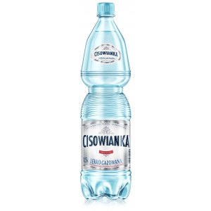 WODA MINERALNA LEKKO GAZOWANA, CISOWIANKA 1,5L