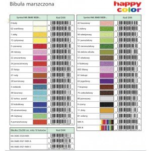 Bibuła marszczona HAPPY COLOR 50x200 kolor kobaltowy