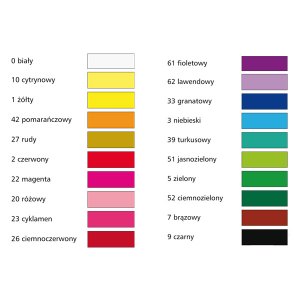 FARBA TEMPERA, 500 ML, CIEMNOCZERWONA , HAPPY COLOR