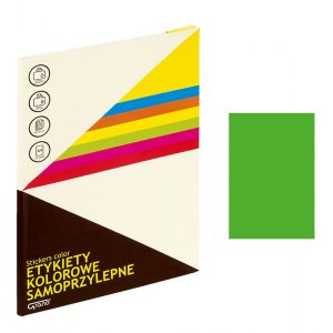 Etykieta samoprzylepna GRAND - 063 A4 zielona