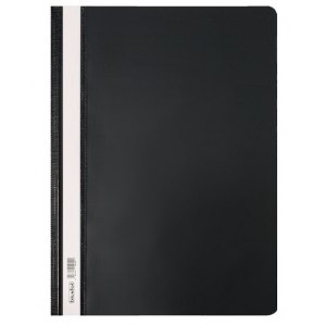 SKOROSZYT TWARDY A4 PVC CZARNY