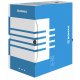 PUDŁO ARCHIWIZACYJNE DONAU, KARTON, A4/200MM, NIEBIESKIE