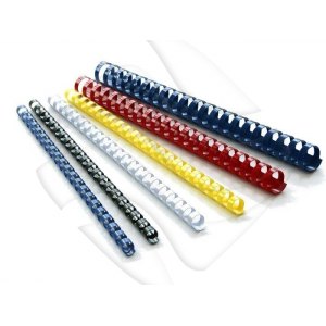 Grzbiety do bindowania 6 mm NIEBIESKIE