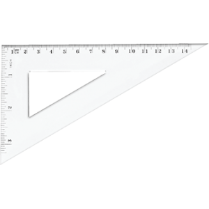 EKIERKA PROSTOKĄTNA 14,5CM