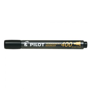 MARKER PERMANENTNY ŚCIĘTY, PILOT, CZARNY
