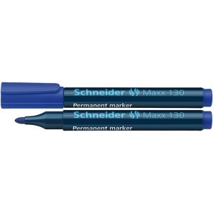 MARKER PERMANENTNY MAXX 130, OKRĄGŁY, 1-3MM, NIEBIESKI