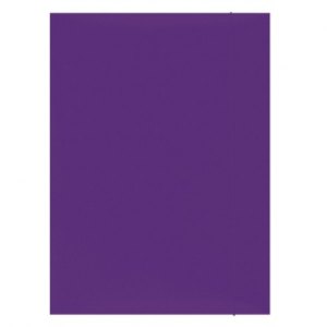 TECZKA Z GUMKĄ OFFICE PRODUCTS, KARTON, A4, FIOLETOWA