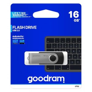 GOODRAM TWISTER 16GB CZARNY USB 2.0