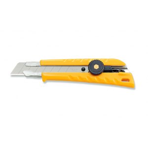 N&oacute;ż segmentowy OLFA L-1, 18mm Heavy Duty