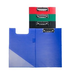 DESKA A4 PVC Z KLIPEM I OKŁADKĄ NIEBIESKA