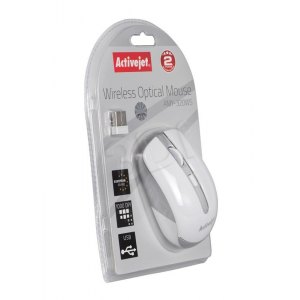 MYSZ BEZPRZEWODOWA ACTIVEJET USB AMY-320WS BIAŁA
