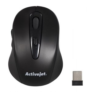 MYSZ BEZPRZEWODOWA ACTIVEJET USB AMY-213 CZARNA