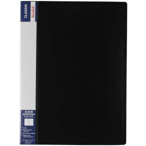 TECZKA OFERTOWA BIURFOL, 20-KOSZULEK, CZARNA