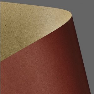 PAPIER WIZYTÓWKOWY A4 275G A20 KRAFT CZERWONY