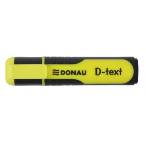 ZAKREŚLACZ FLUORESCENCYJNY DONAU D-TEXT, Ż&Oacute;ŁTY