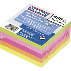 KOSTKA SAMOP. DONAU, 76X76MM, 1X400 K., NEONOWA