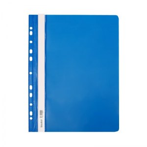 SKOROSZYT PCV A4 TWARDY WPINANY NIEBIESKI