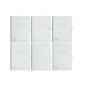 TECZKA WIĄZANA A4 Z NADRUKIEM, 250G