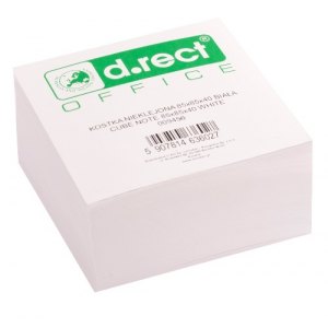 KOSTKA BIAŁA LUZ 85x85 40mm D.RECT