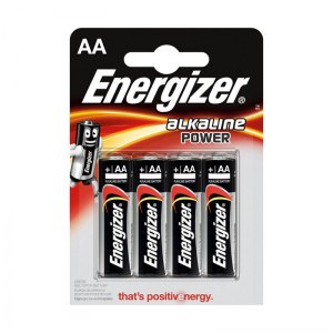 BATERIA ENERGIZER ALKALINE POWER, AA, LR6,4SZT