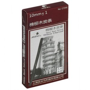 WĘGIEL RYSUNKOWY 5 SZT 10MM