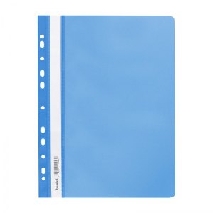 SKOROSZYT A4 MIĘKKI PP Z EUROPERFORACJĄ NIEBIESKI
