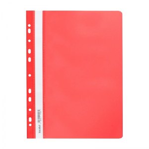SKOROSZYT A4 MIĘKKI PP Z EUROPERFORACJĄ CZERWONY