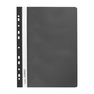 SKOROSZYT A4 MIĘKKI PP Z EUROPERFORACJĄ CZARNY