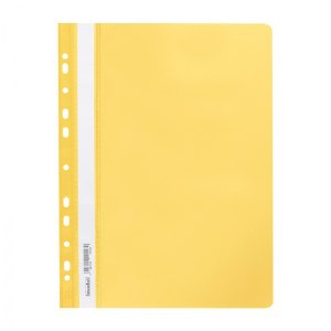 SKOROSZYT A4 MIĘKKI PP Z EUROPERFORACJĄ Ż&Oacute;ŁTY