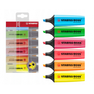 ZAKREŚLACZ BOSS  ETUI A6