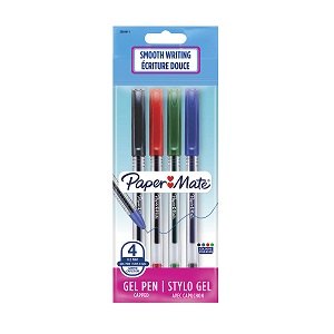ZESTAW DŁUGOPISÓW ŻELOWYCH MATTE  JIFFY 0,5MM, MIX 4 SZTUKI