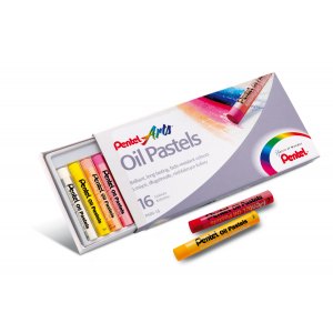 Pastele olejne 16 kolorów Pentel