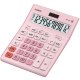 Kalkulator biurkowy Casio GR-12C-PK 12-bitowy różowy