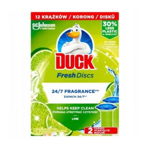 DUCK FRESH DISCS  LIME ZAPAS 2X36ml