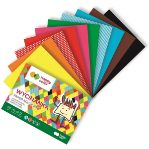 PAPIER WYCINANKA A5 10KOL