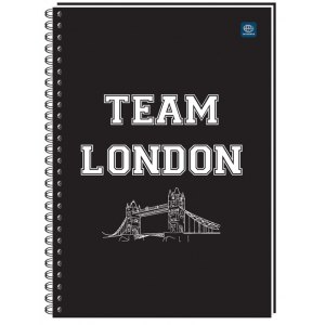 KOŁOZESZYT A5, 160K. KRATKA, MIĘKKA OPRAWA, INTERDRUK