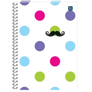 KOŁOZESZYT A5, 120K. KRATKA, MIĘKKA OPRAWA, INTERDRUK