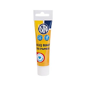 KLEJ BIUROWY BIAŁY, TUBA 35ML, ASTRA