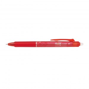 PIÓRO KULKOWE WYMAZYWALNE FRIXION CLICKER, 0,5MM CZERWONY