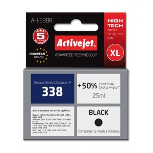 HP TUSZ NR 338R CZARNY ACTIVE JET 25ml +50%