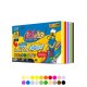 Papier xero kolor A4 160g. mix 20 kolorów op.300szt.