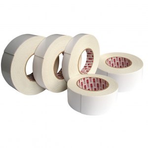 TAŚMA PIANKOWA DWUSTRONNA BIAŁA 25MM x 10y